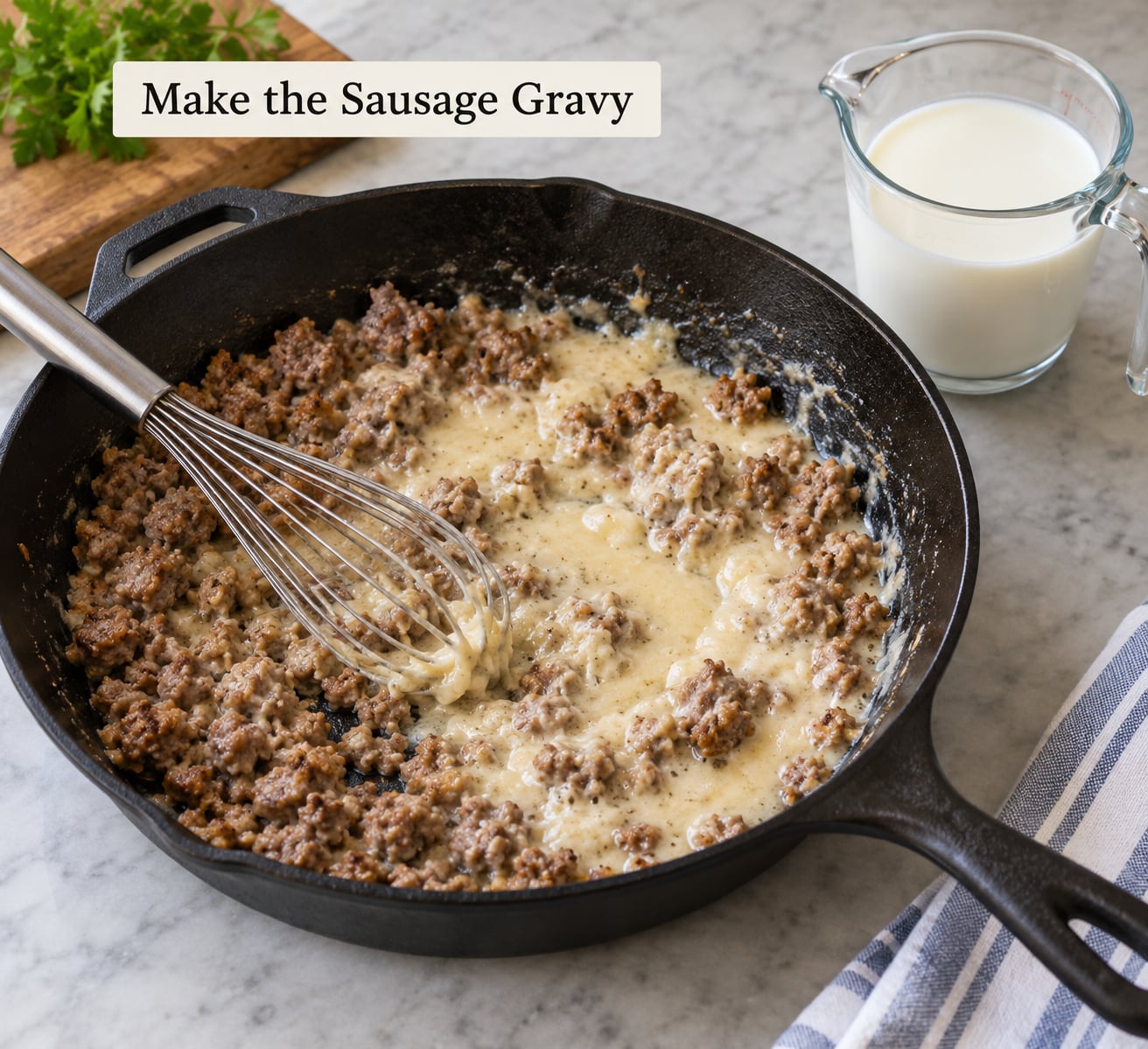Make the Sausage Gravy