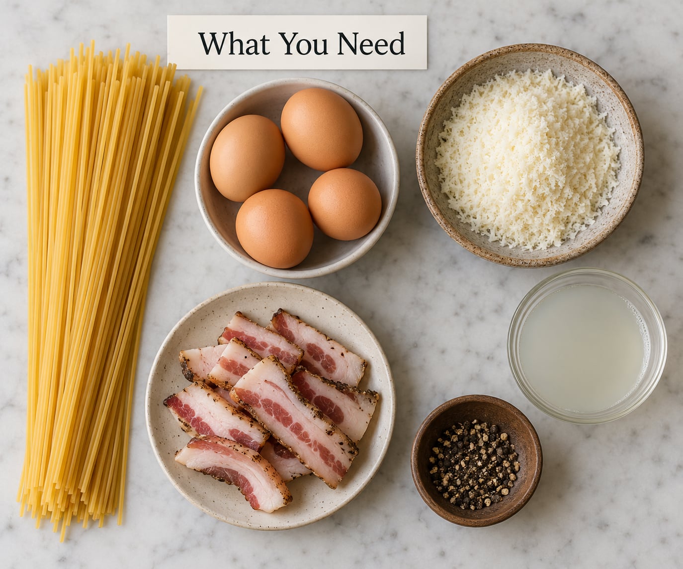 What You Need