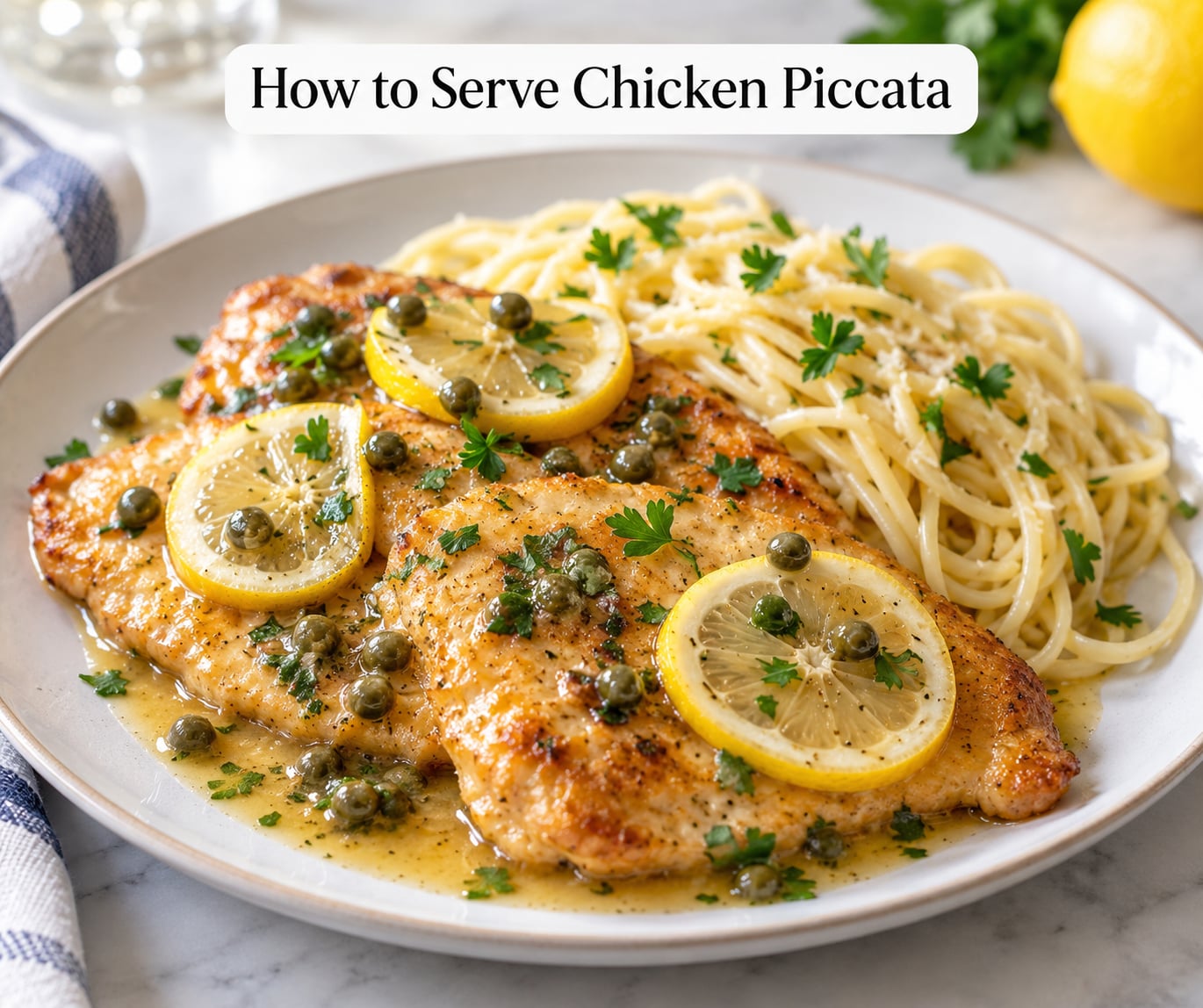 How to Serve Chicken Piccata
