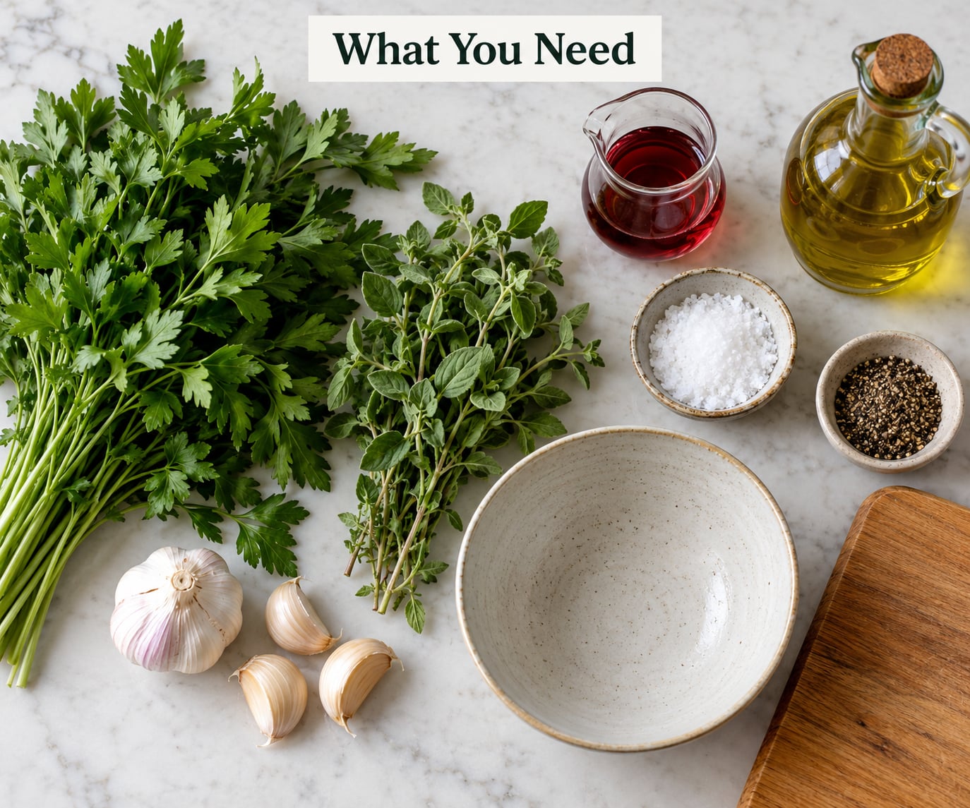 What You Need