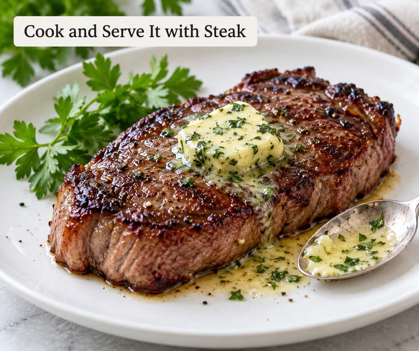 Cook and Serve It with Steak