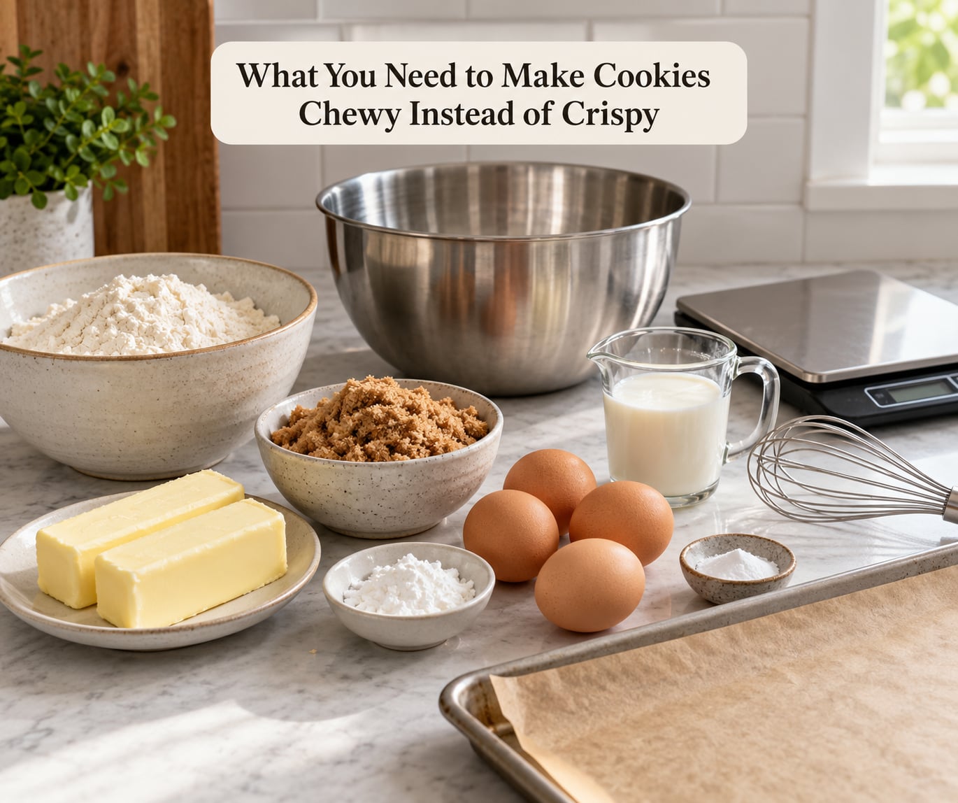 What You Need to Make Cookies Chewy Instead of Crispy
