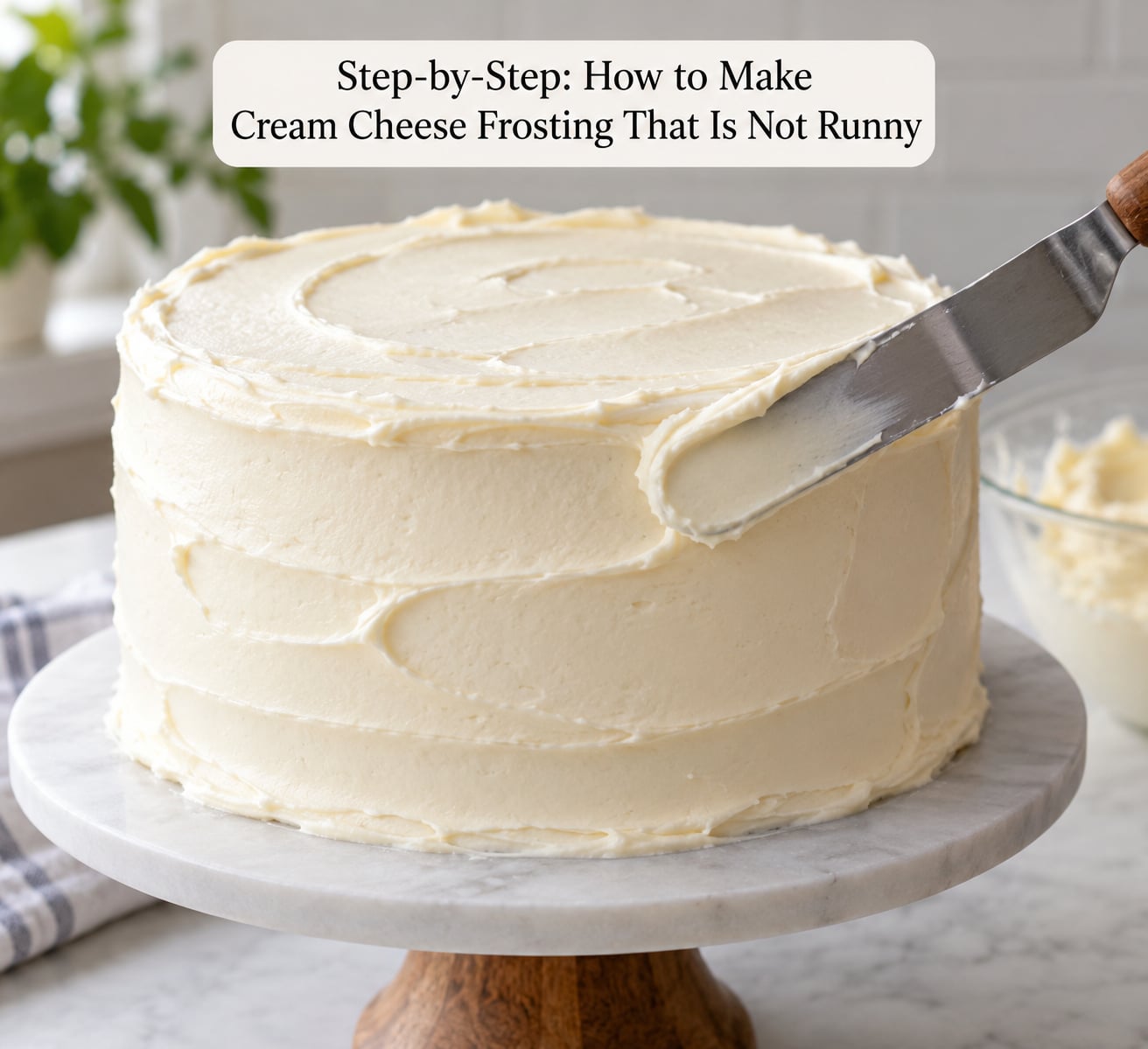 Step-by-Step: How to Make Cream Cheese Frosting That Is Not Runny