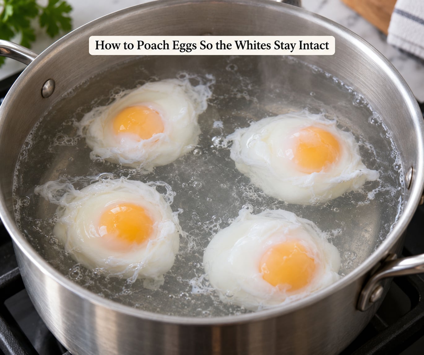 How to Poach Eggs So the Whites Stay Intact