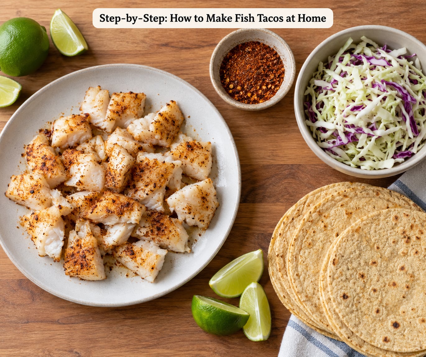Step-by-Step: How to Make Fish Tacos at Home