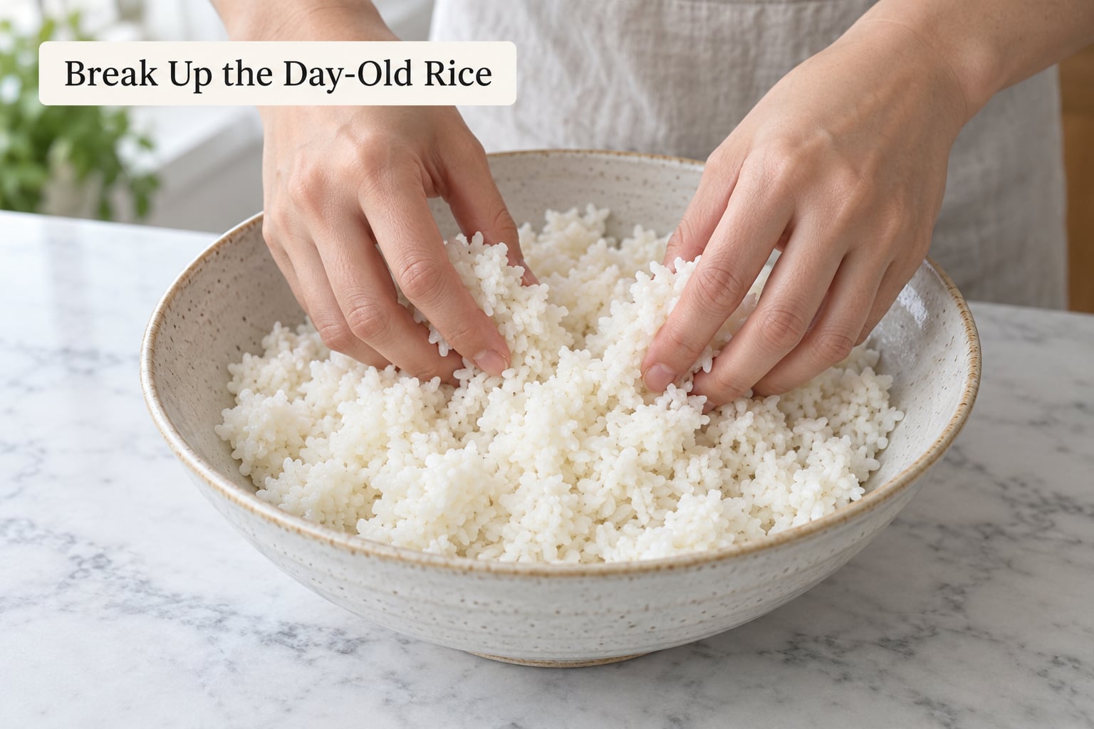 Break Up the Day-Old Rice