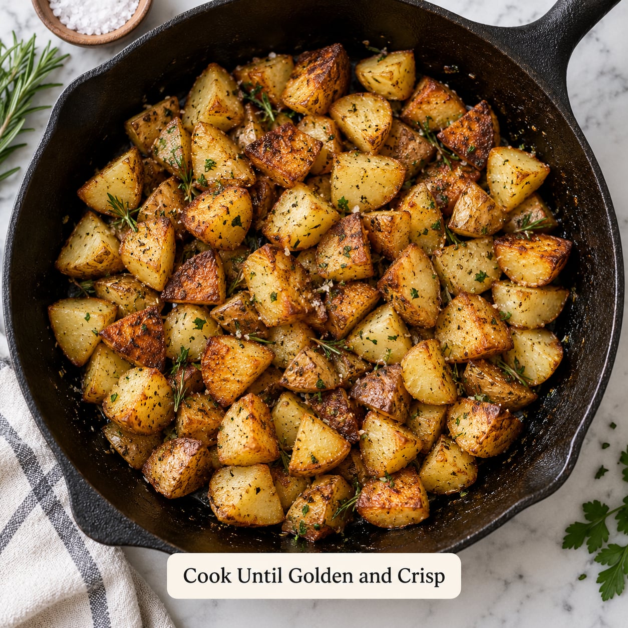 Cook Until Golden and Crisp