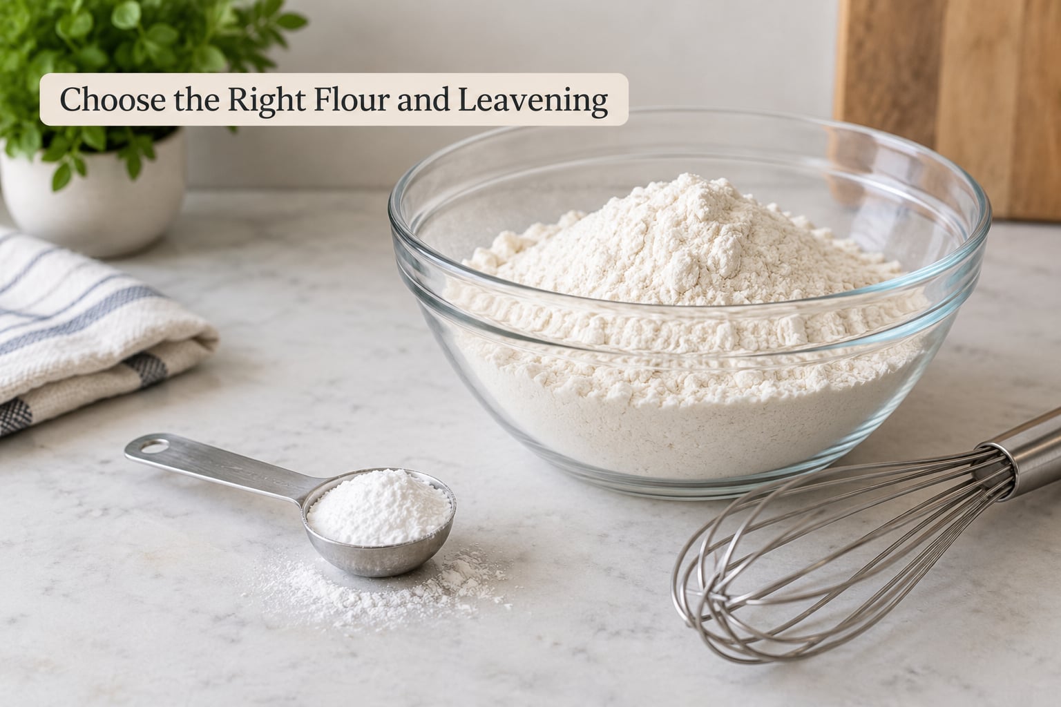 Choose the Right Flour and Leavening