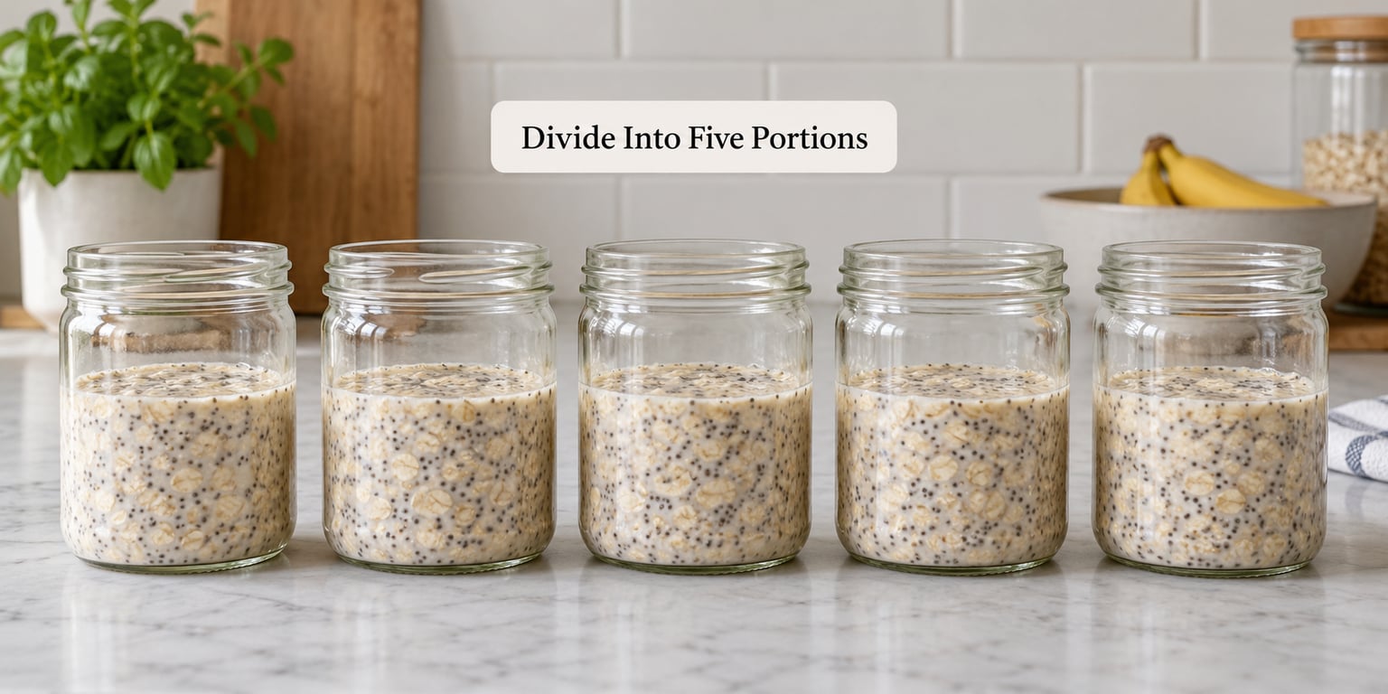 Divide Into Five Portions