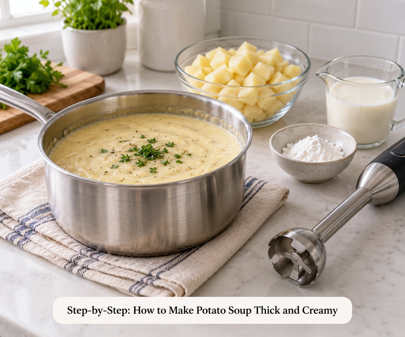 Step-by-Step: How to Make Potato Soup Thick and Creamy