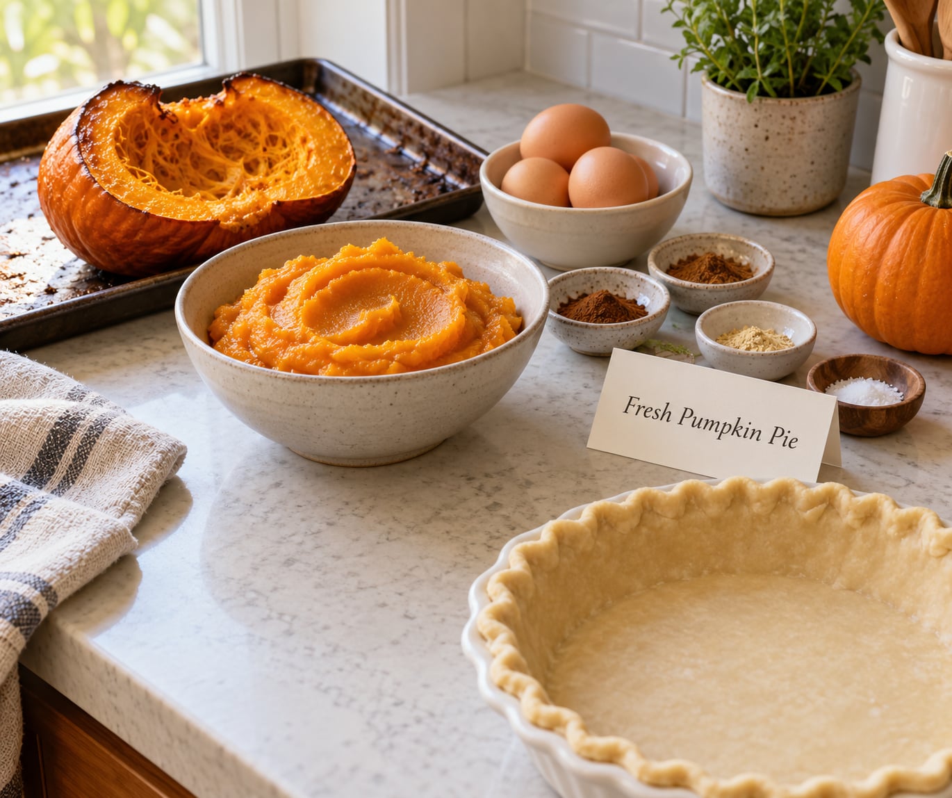 Step-by-Step: How to Make Pumpkin Pie from Fresh Pumpkin