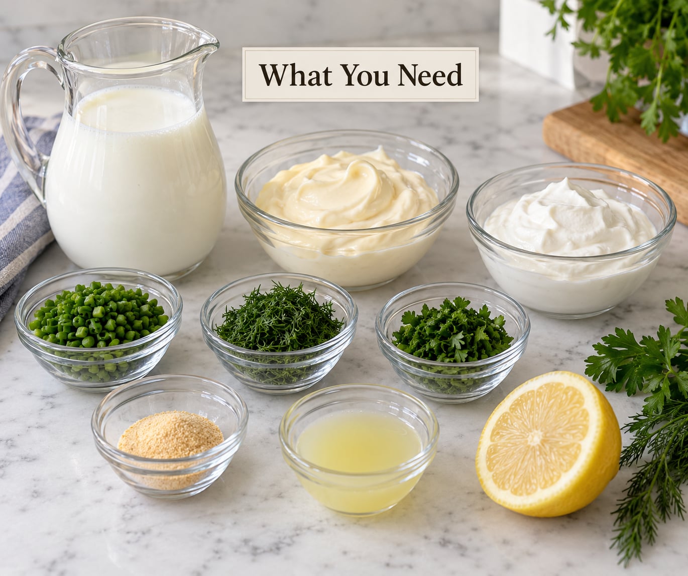 What You Need