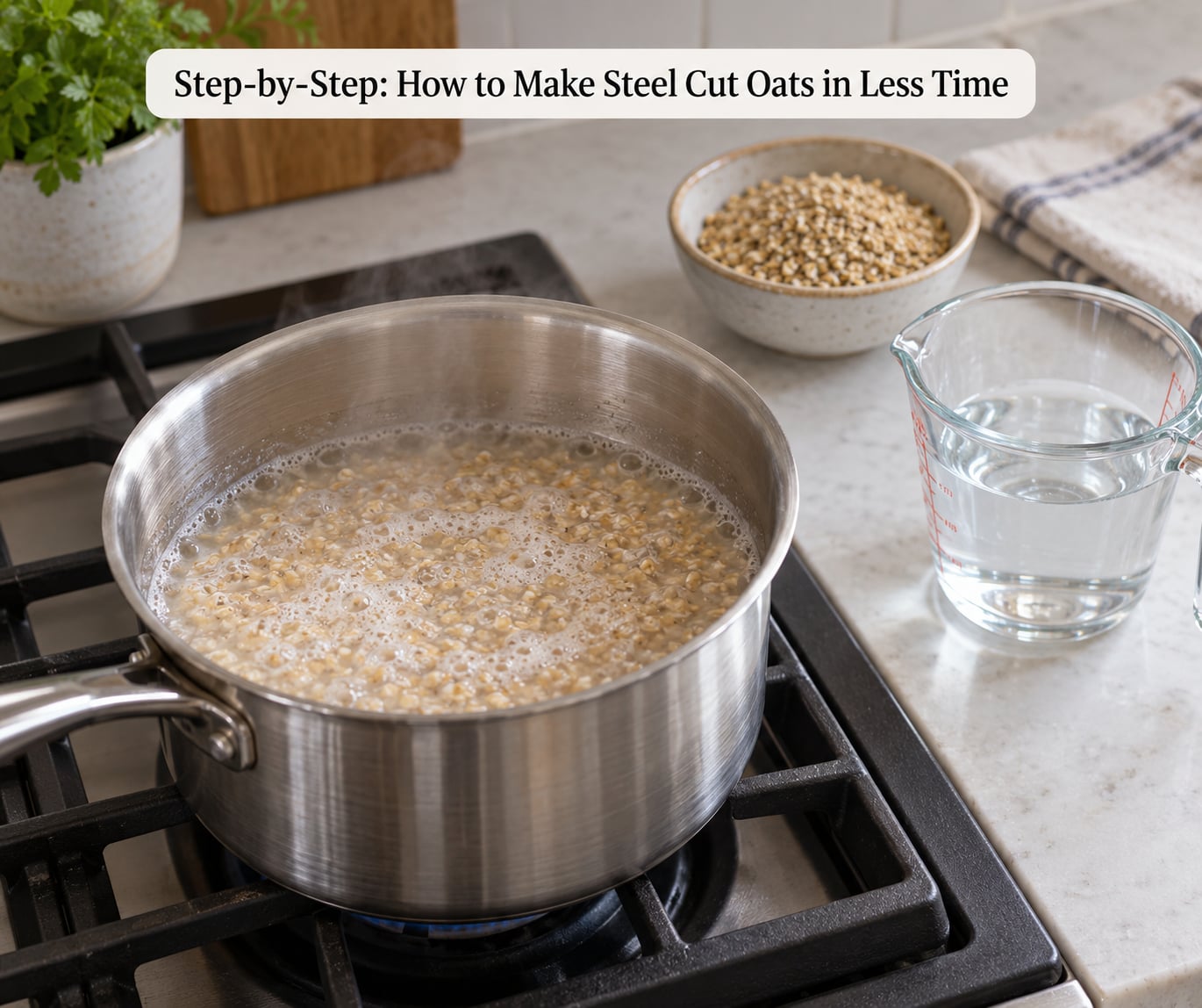 Step-by-Step: How to Make Steel Cut Oats in Less Time