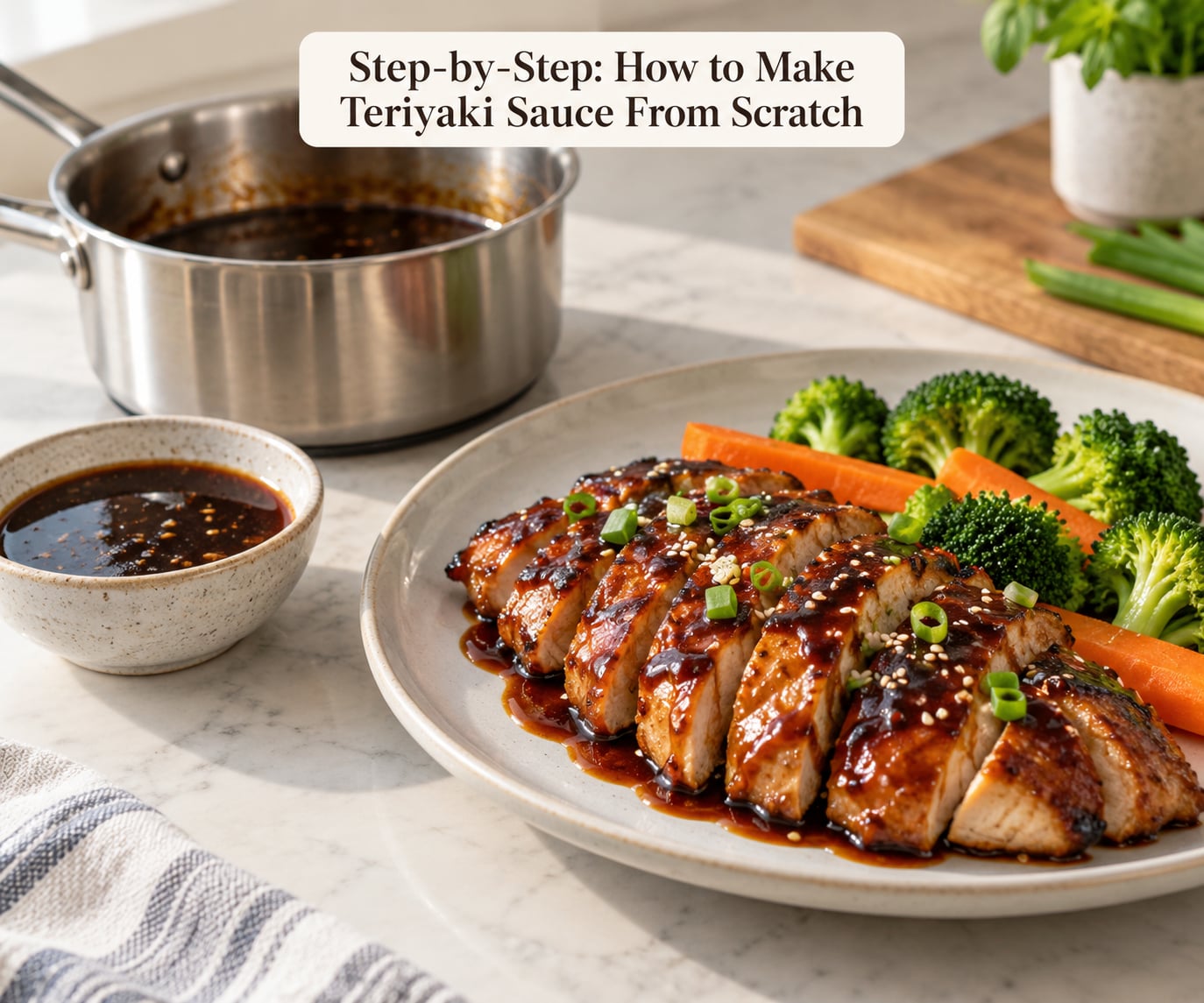 Step-by-Step: How to Make Teriyaki Sauce From Scratch