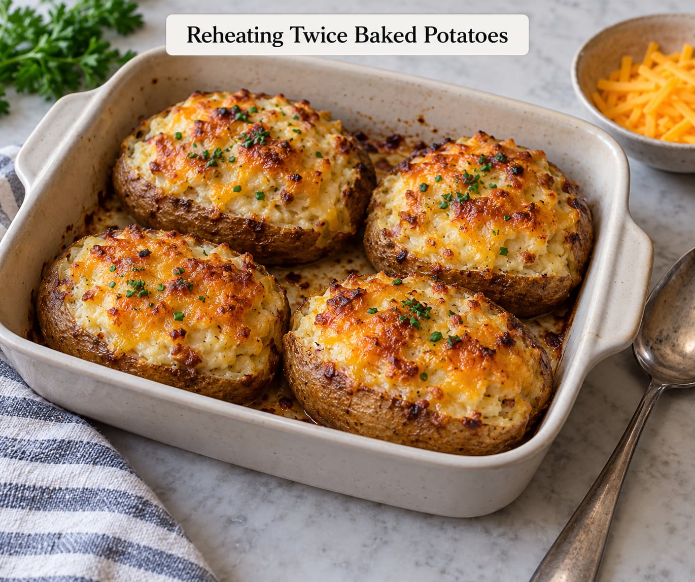 Reheating Twice Baked Potatoes