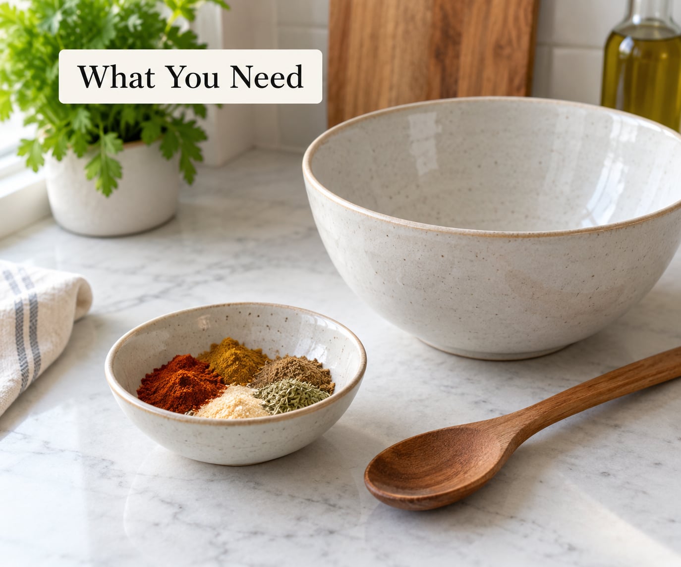 What You Need