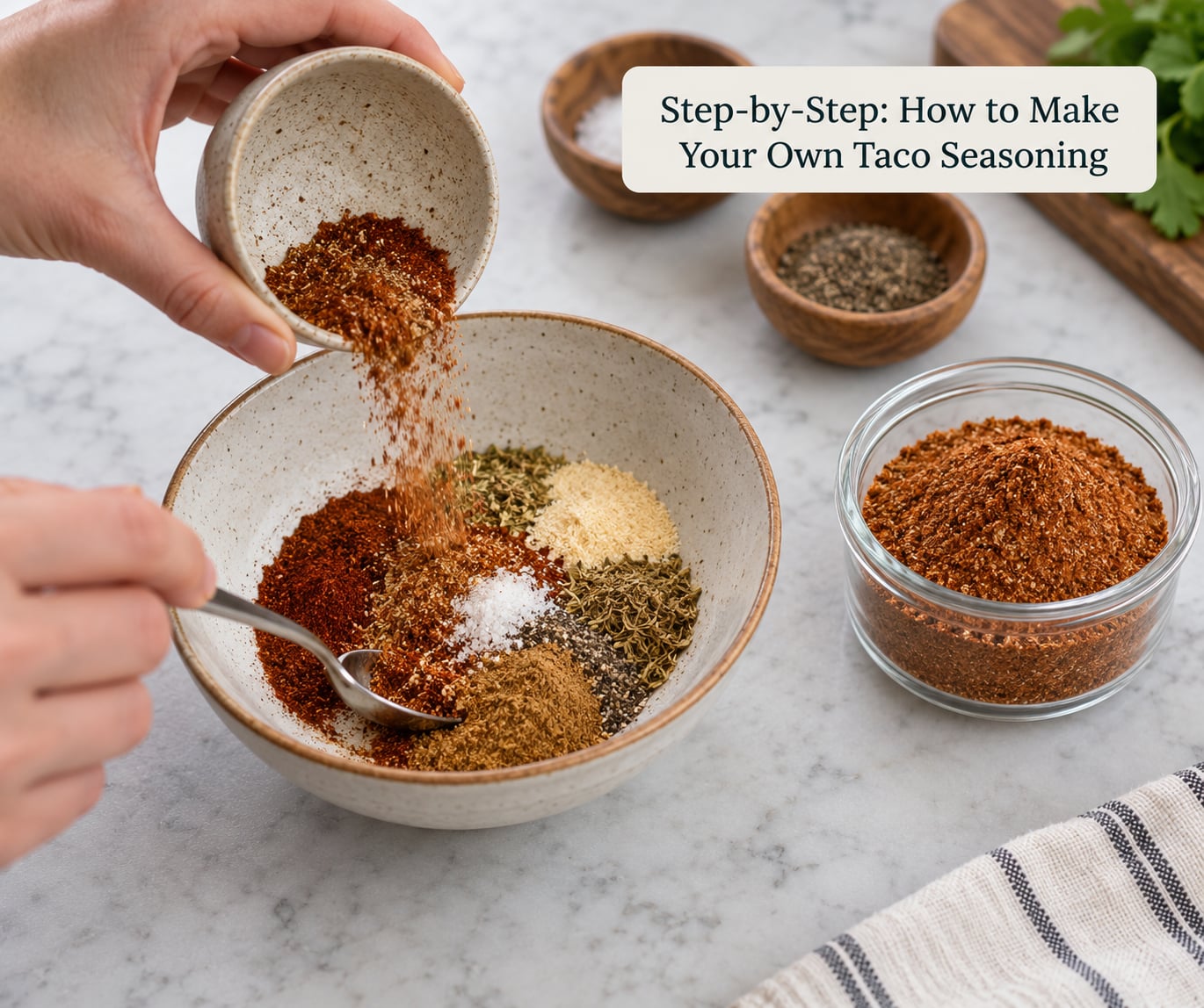 Step-by-Step: How to Make Your Own Taco Seasoning