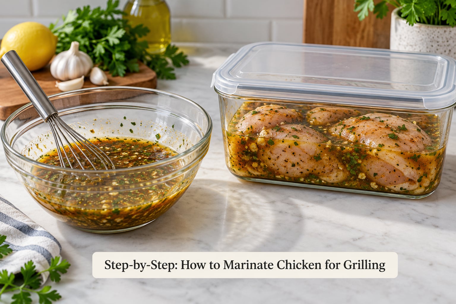 Step-by-Step: How to Marinate Chicken for Grilling