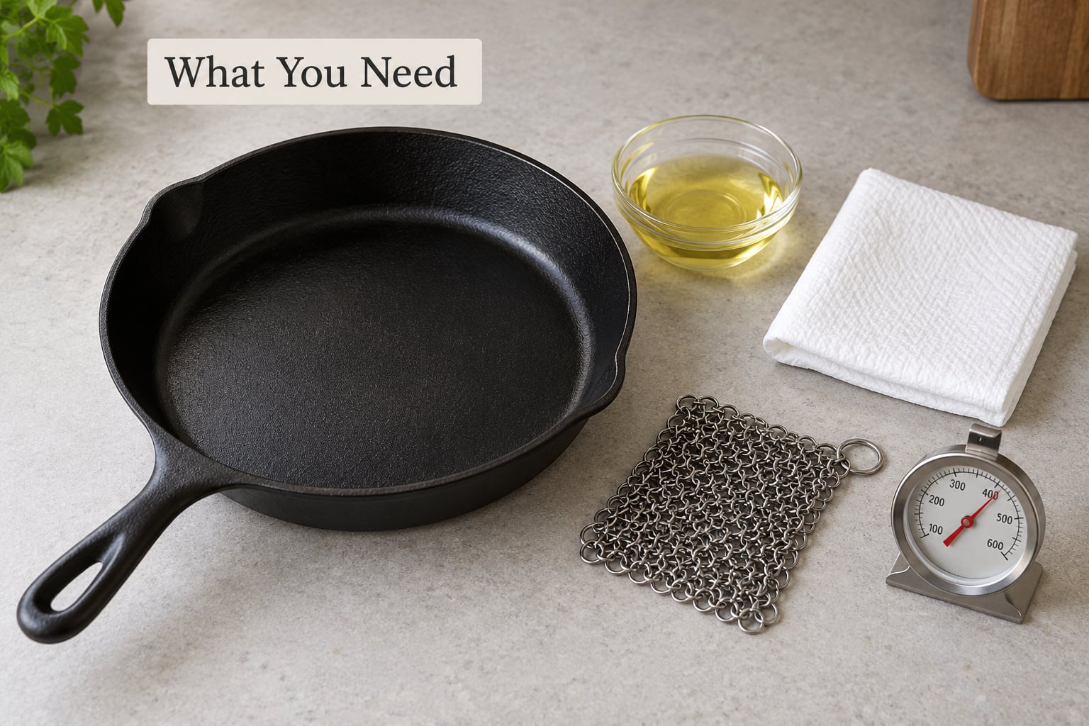 What You Need