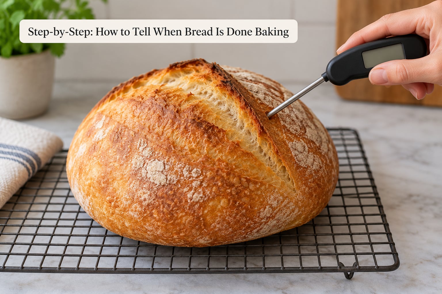 Step-by-Step: How to Tell When Bread Is Done Baking