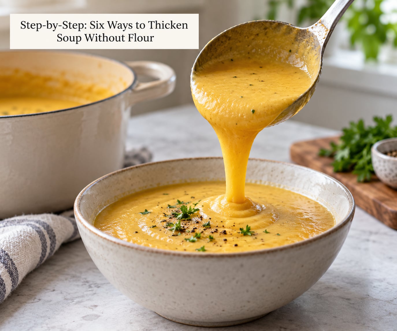 Step-by-Step: Six Ways to Thicken Soup Without Flour